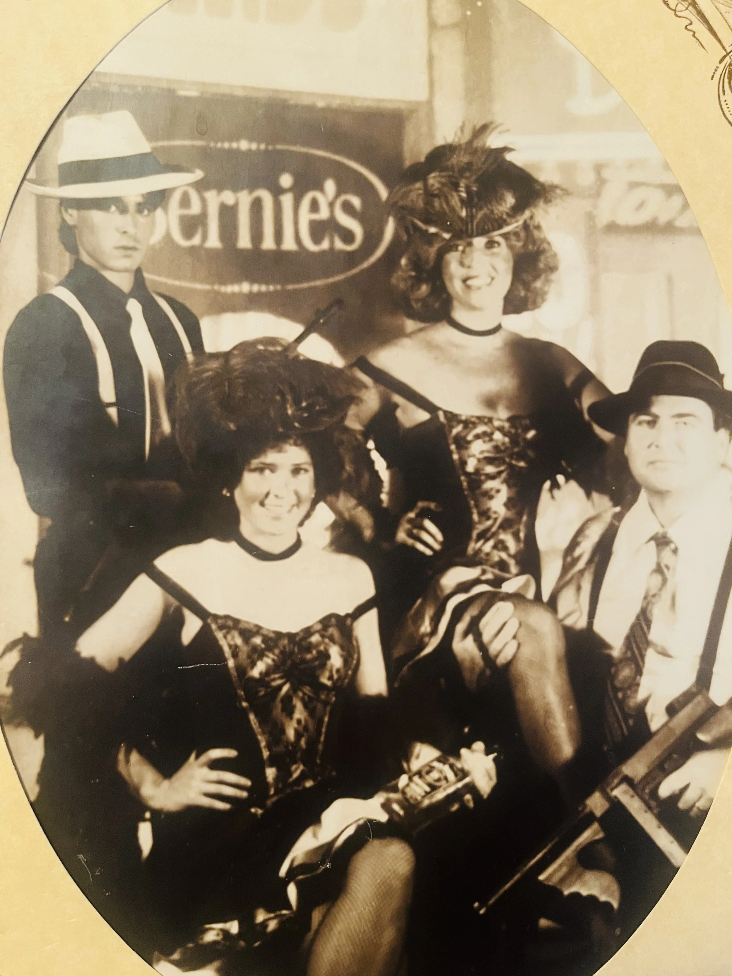 The fam goofing around in Georgetown circa 1984.
