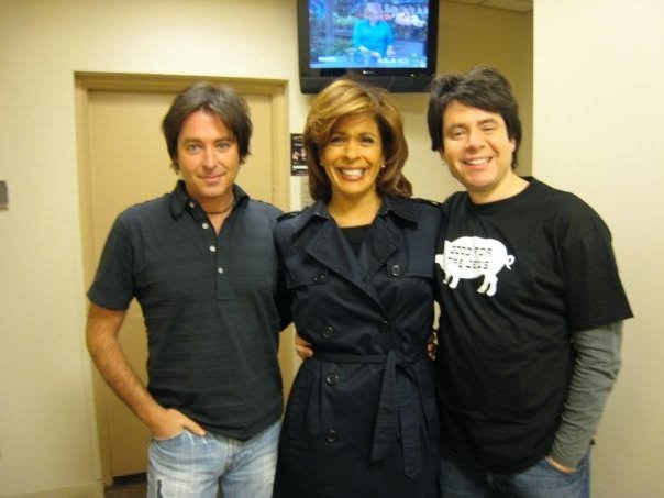with Hoda Kotb on GMA