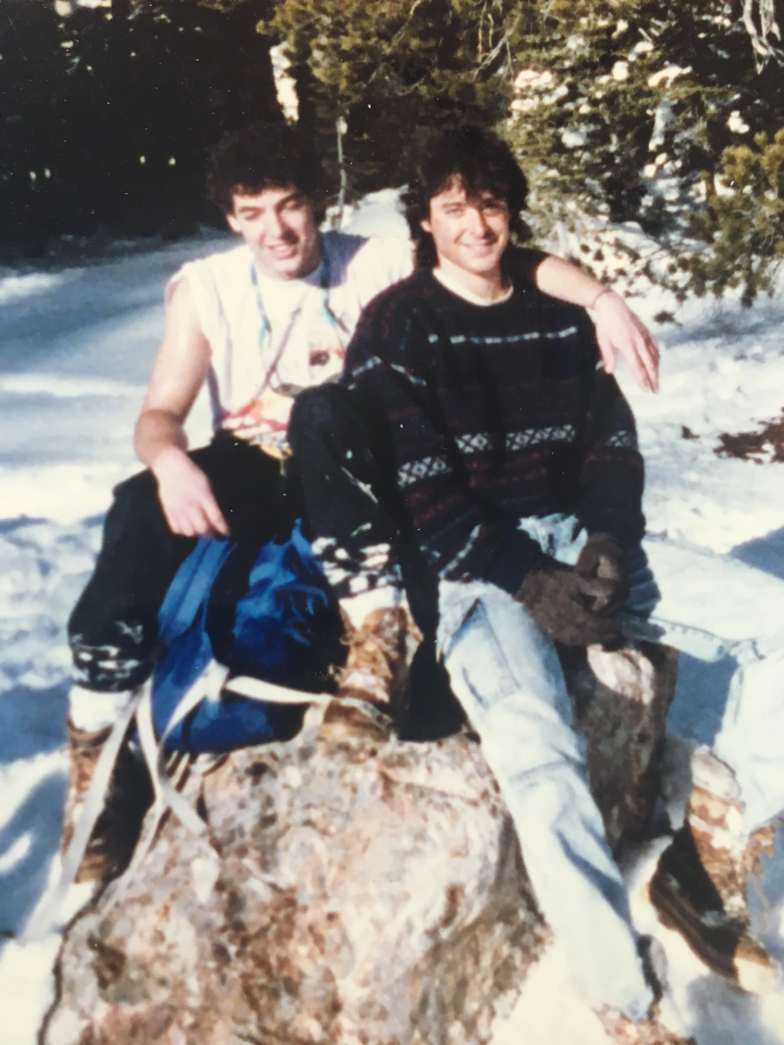 Jeff and me
