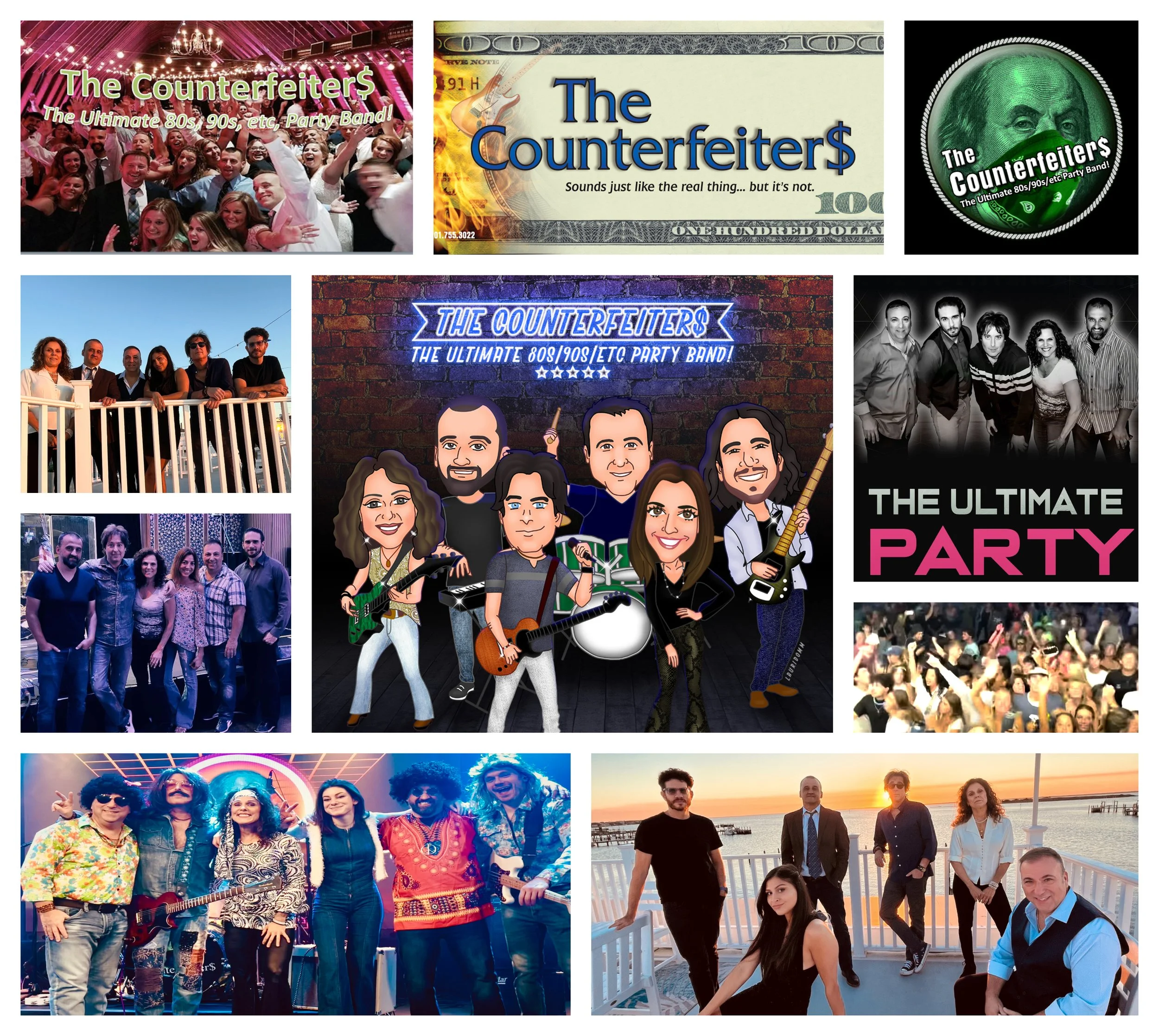 Counterfeiters collage
