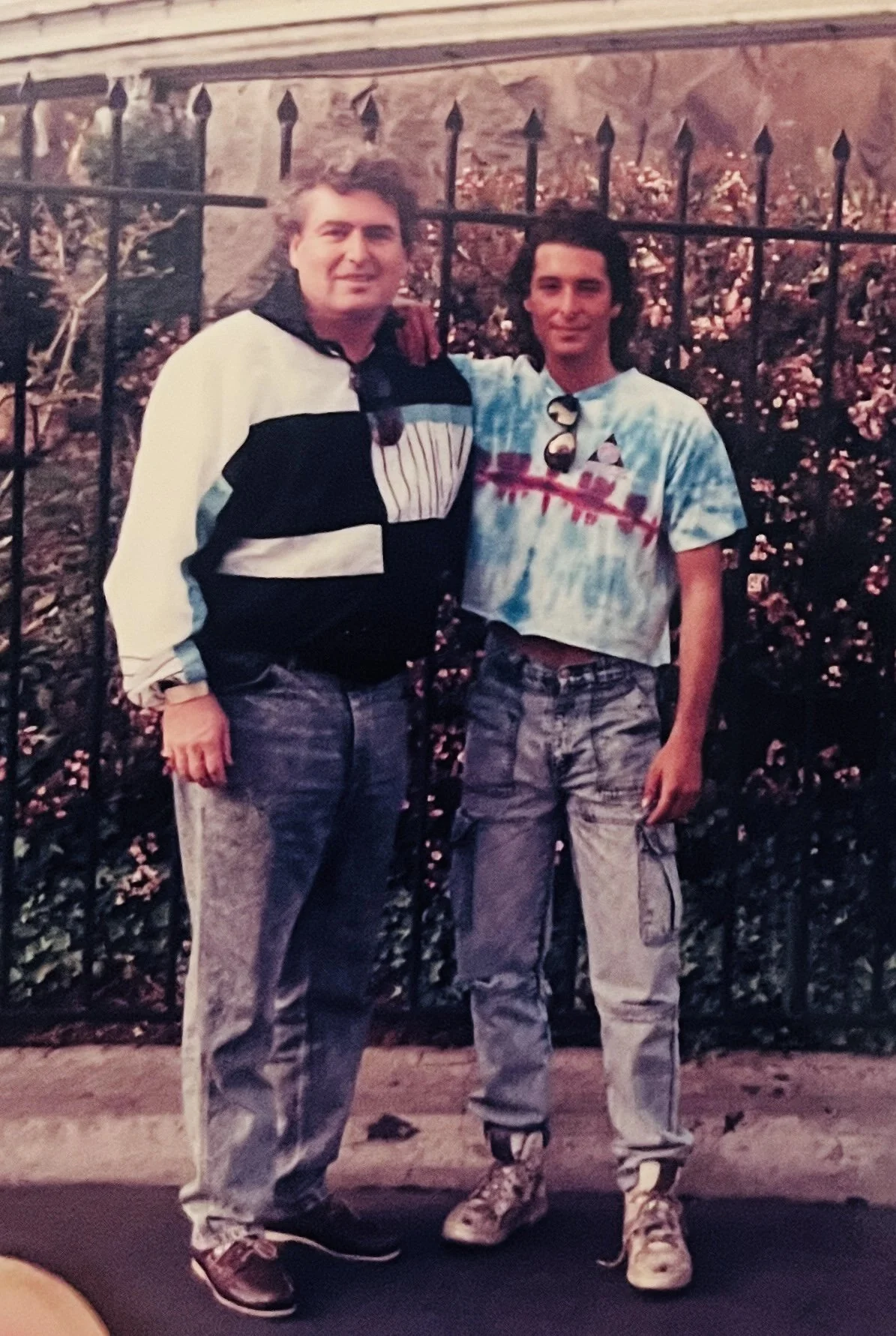 Me n dad in Cali during my beach bum stint