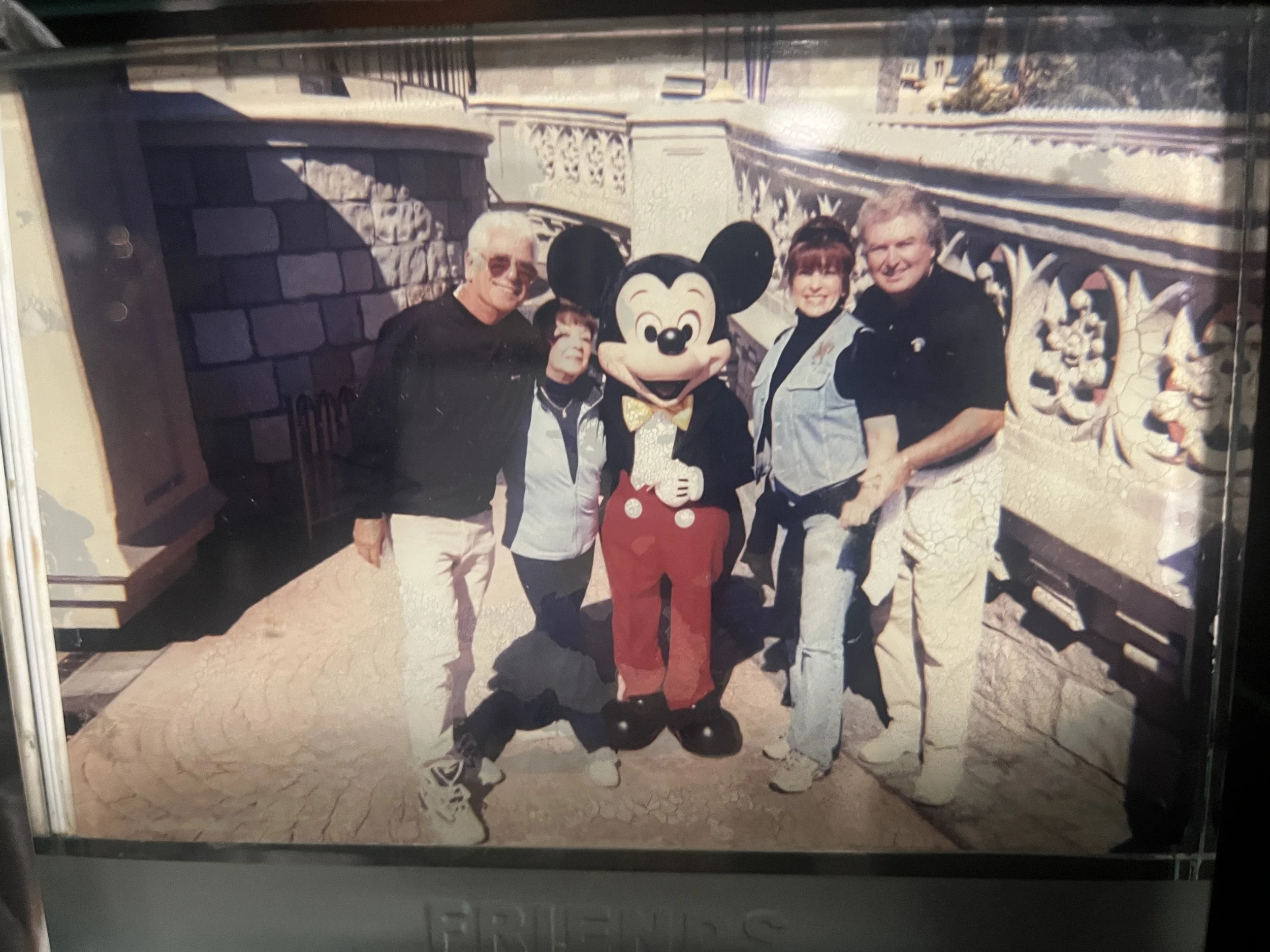 The rents with their bff's "Aunt" Barb and "Uncle" Shep. Everyone should have friends like them. Miss them so much. 