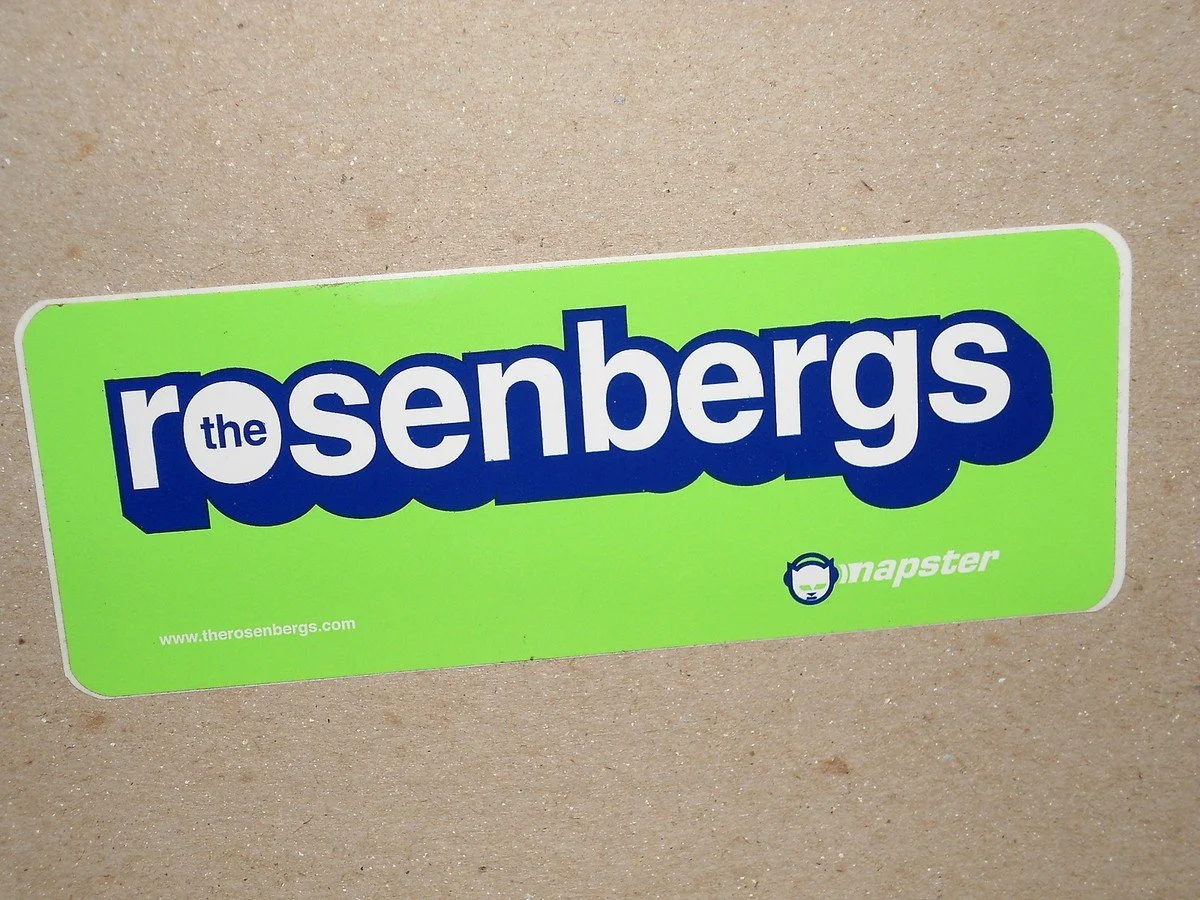 a Napster sticker