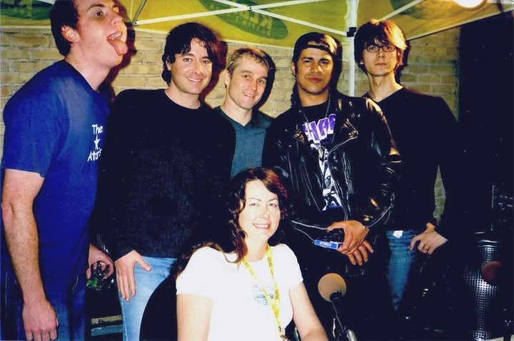with Slash at SXSW, circa 2004