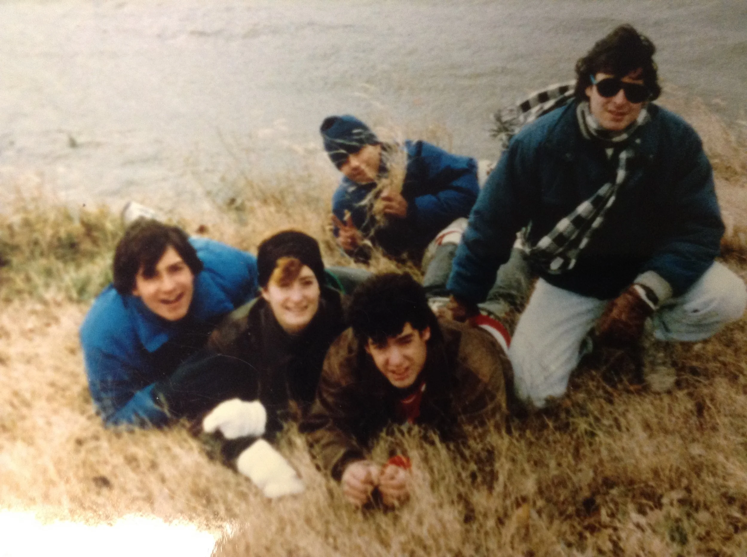 Vinny, Kerry, Enrique, Jeff, me somewhere in the middle of America