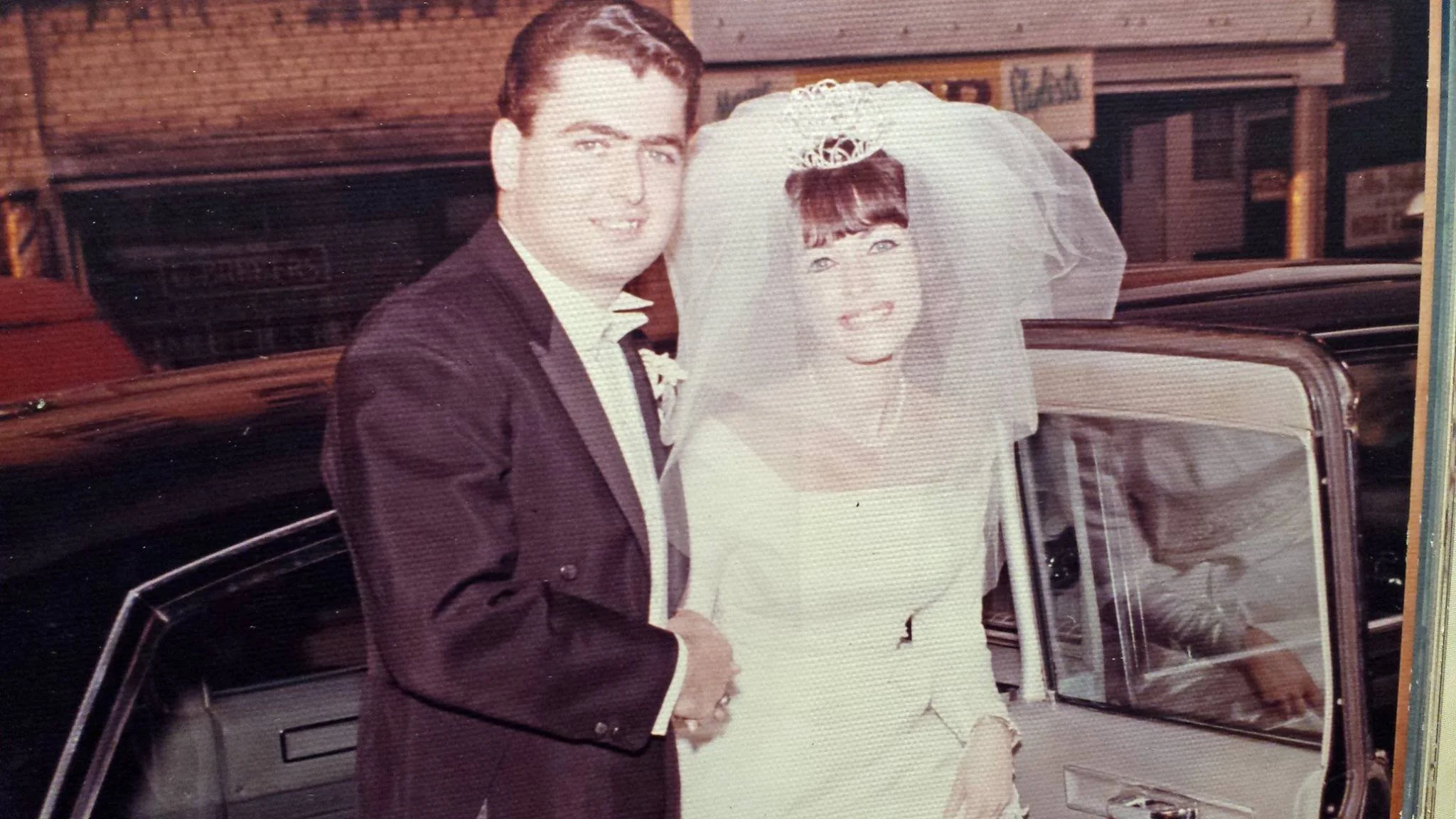 Just married, circa 1965