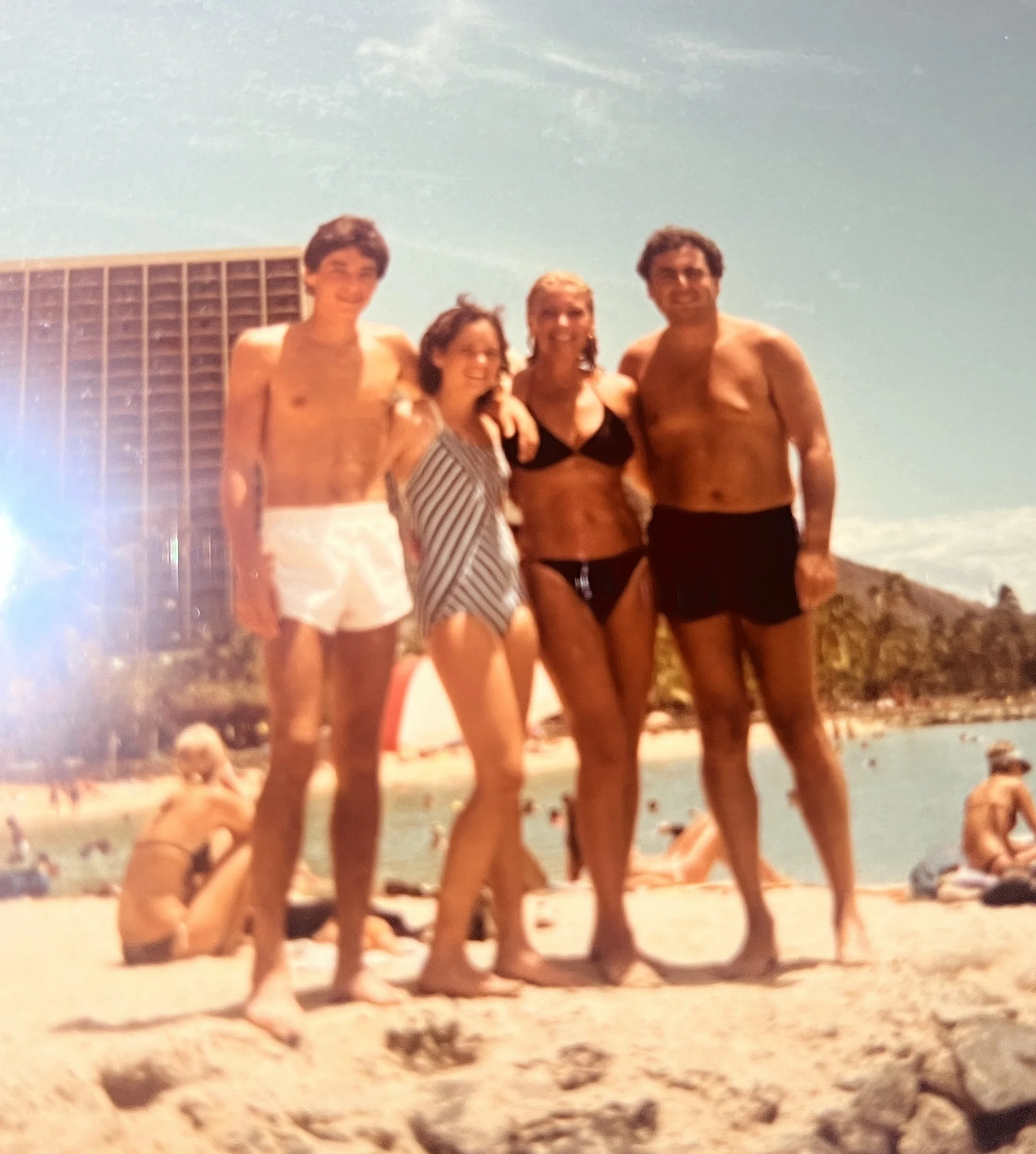 the fam - Hawaii circa 1983