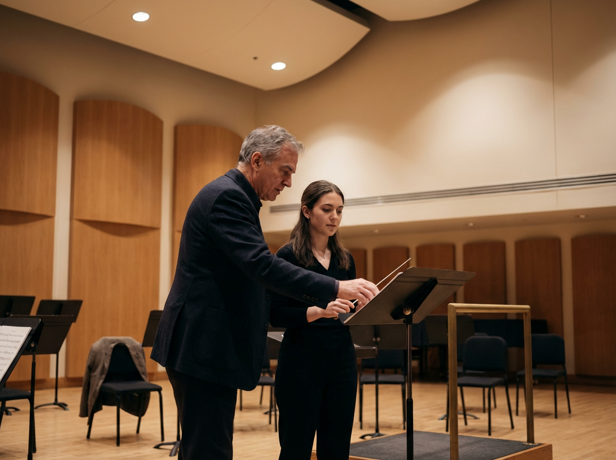 Student Conducting Workshop
