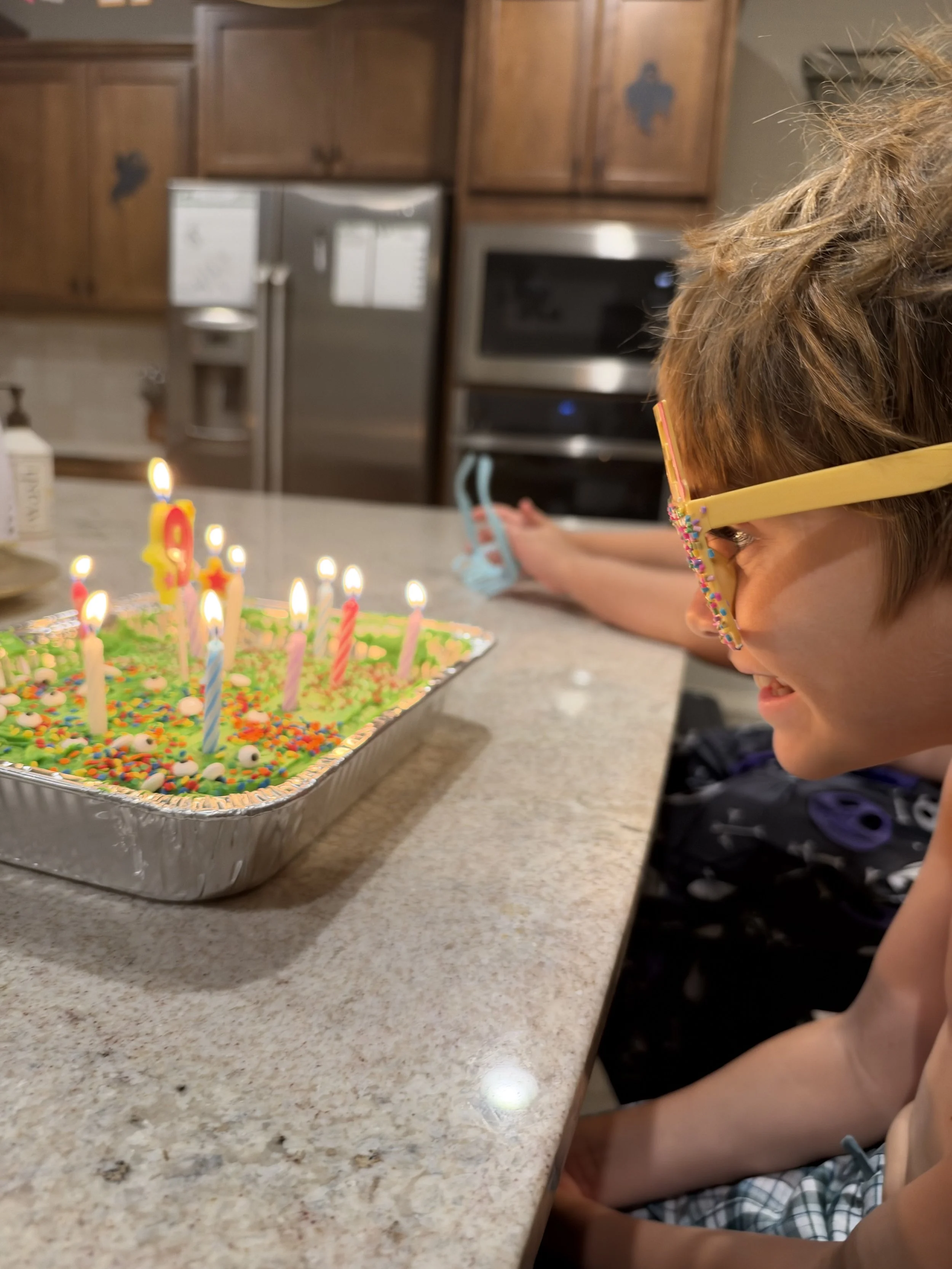 Celebrating my son's 9th birthday n Surprise, Arizona
