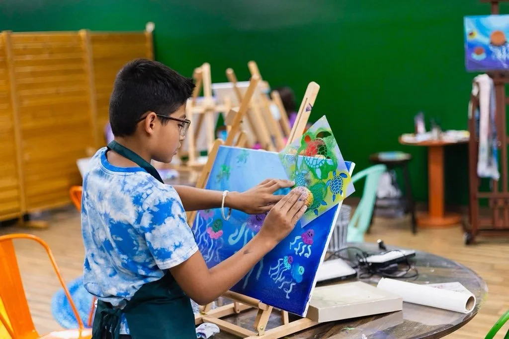 4-Week Homeschool Acrylic Painting Class! - THURSDAYS