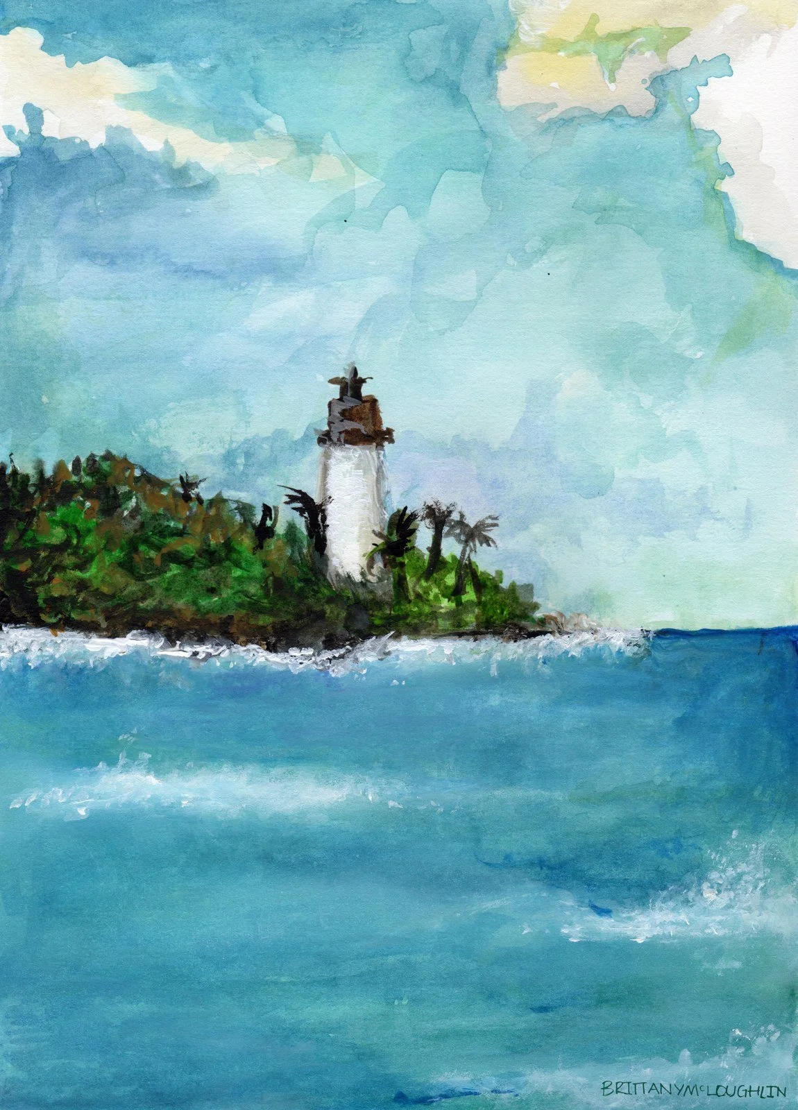 Miami Lighthouse — Limited Edition Print
