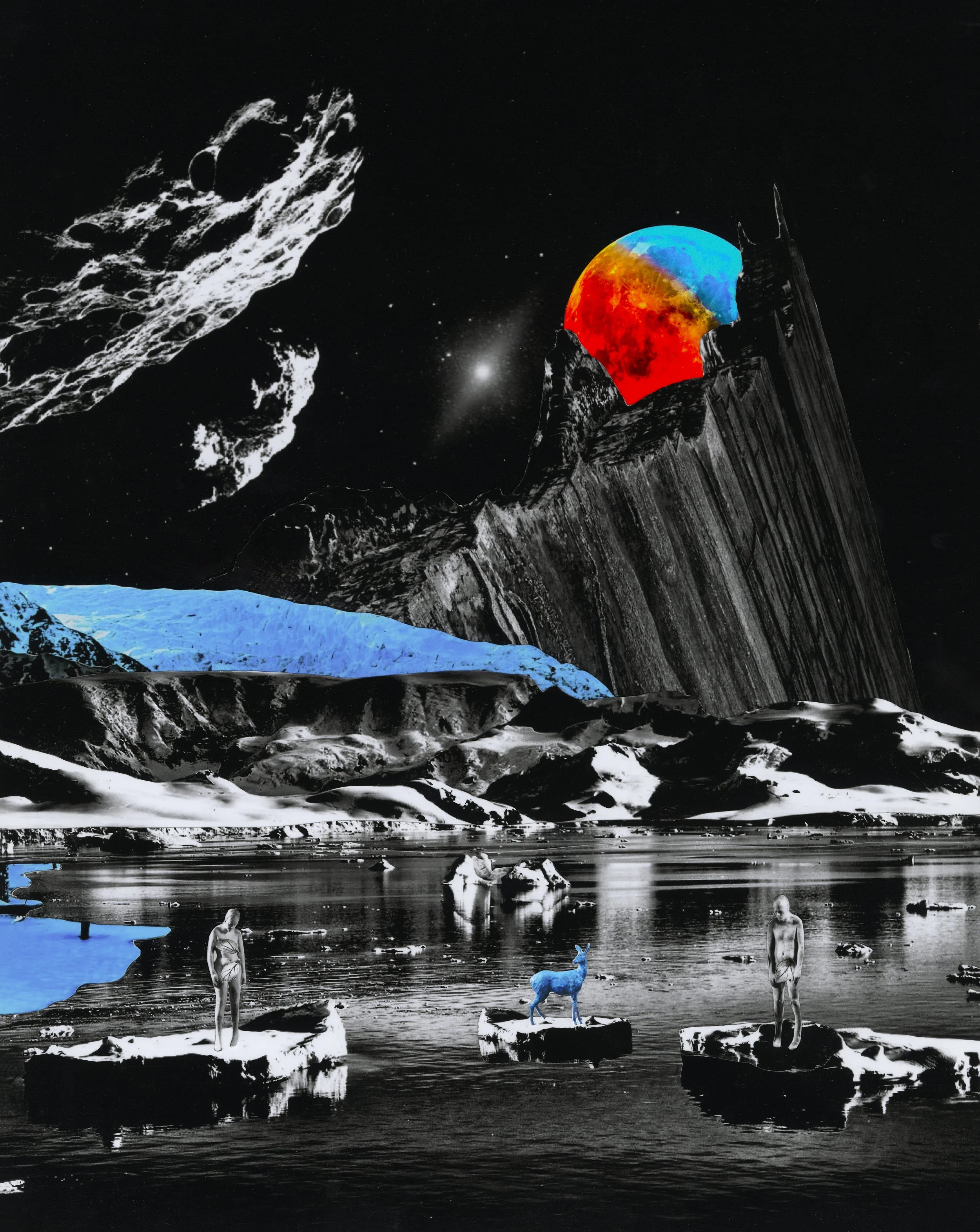  Crater Dreams   28 × 22.5 in, 2025 