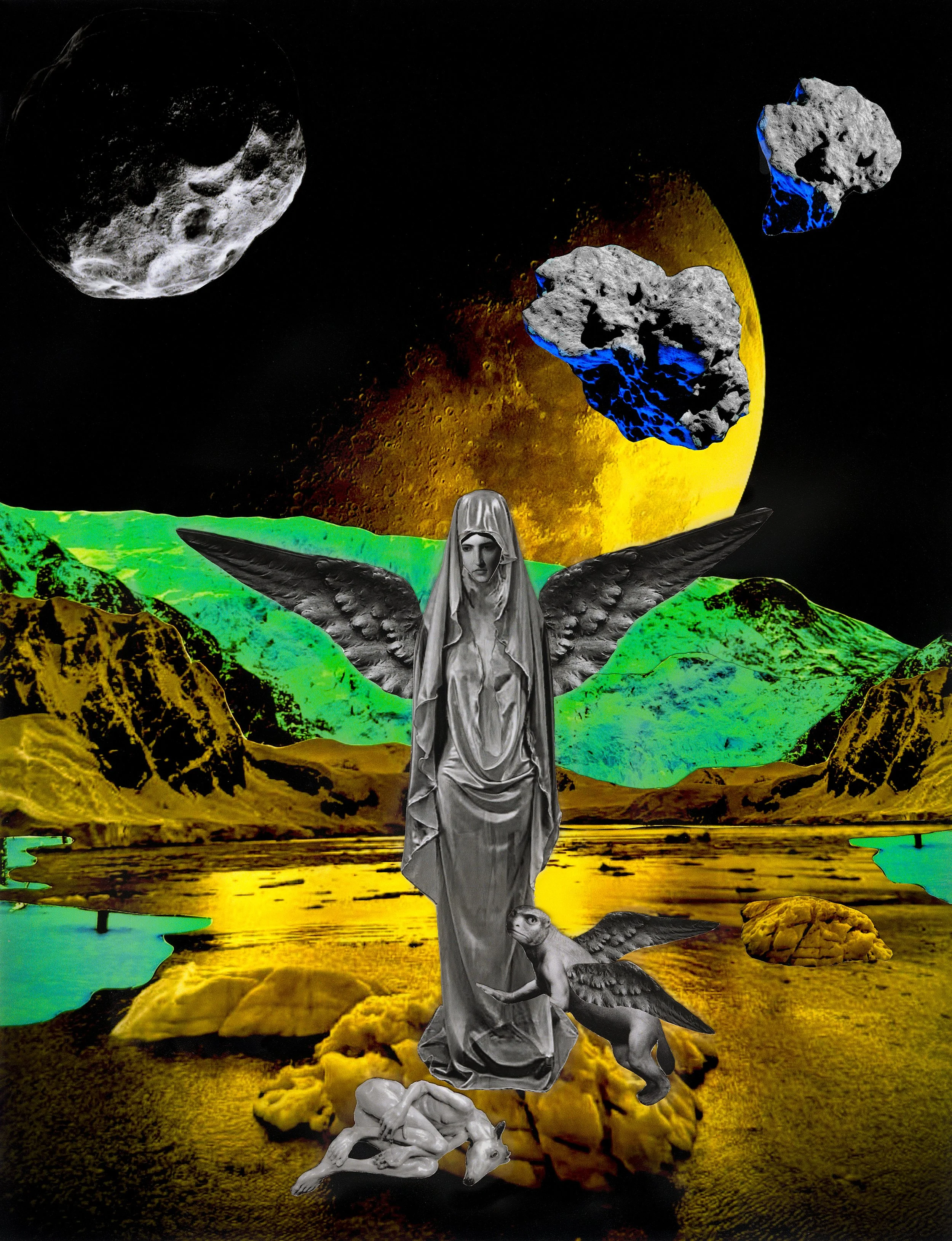  Wings of the Wounded   16 × 12 in, 2025 