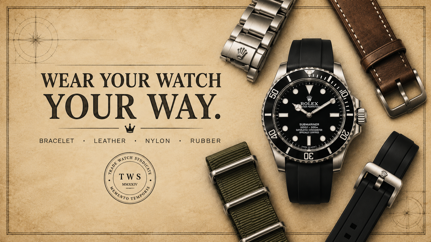 Wear Your Watch Your Way