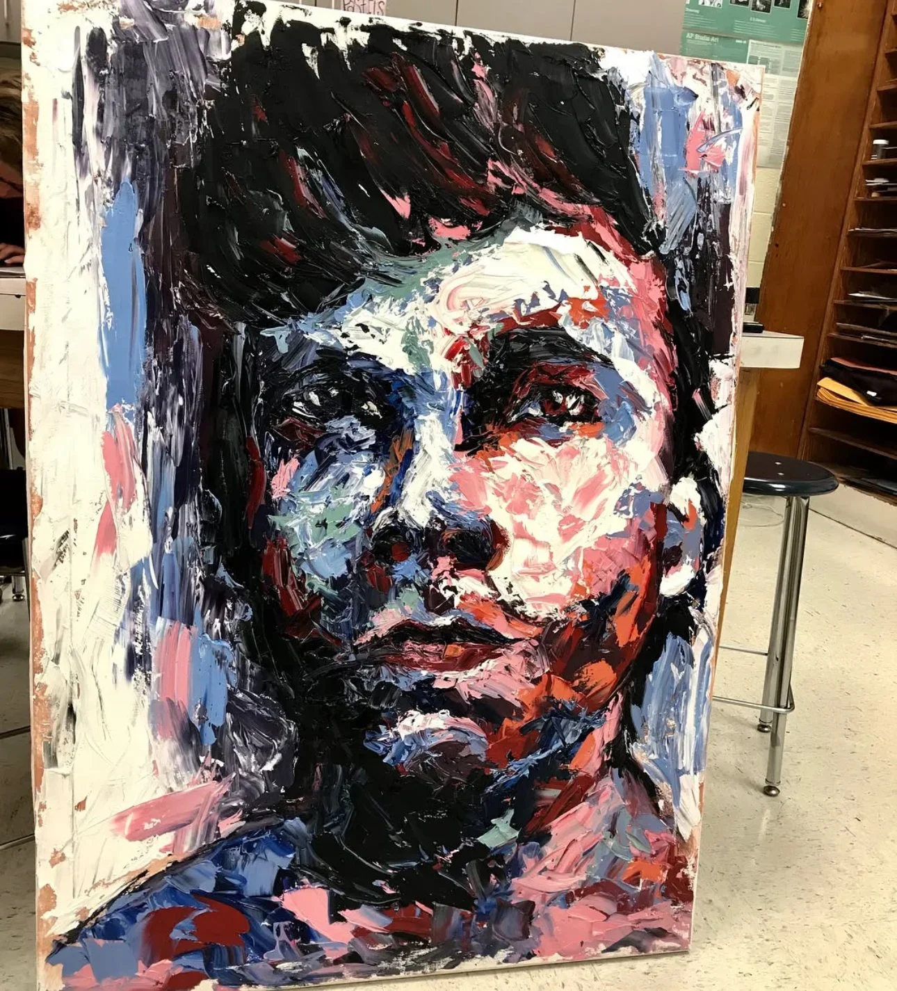 portrait of ben / oil on canvas
48in x 35in