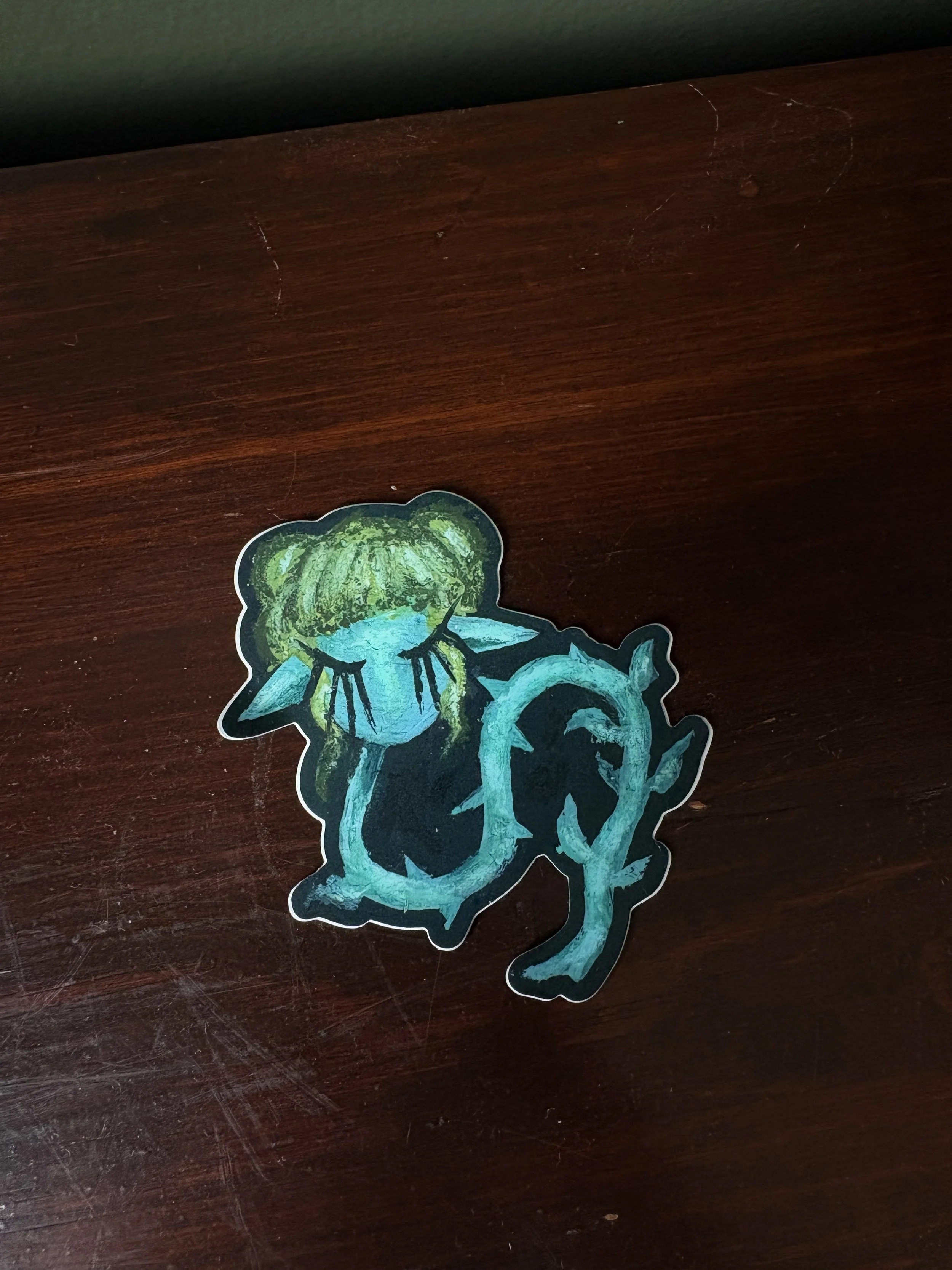 incongruence vinyl sticker