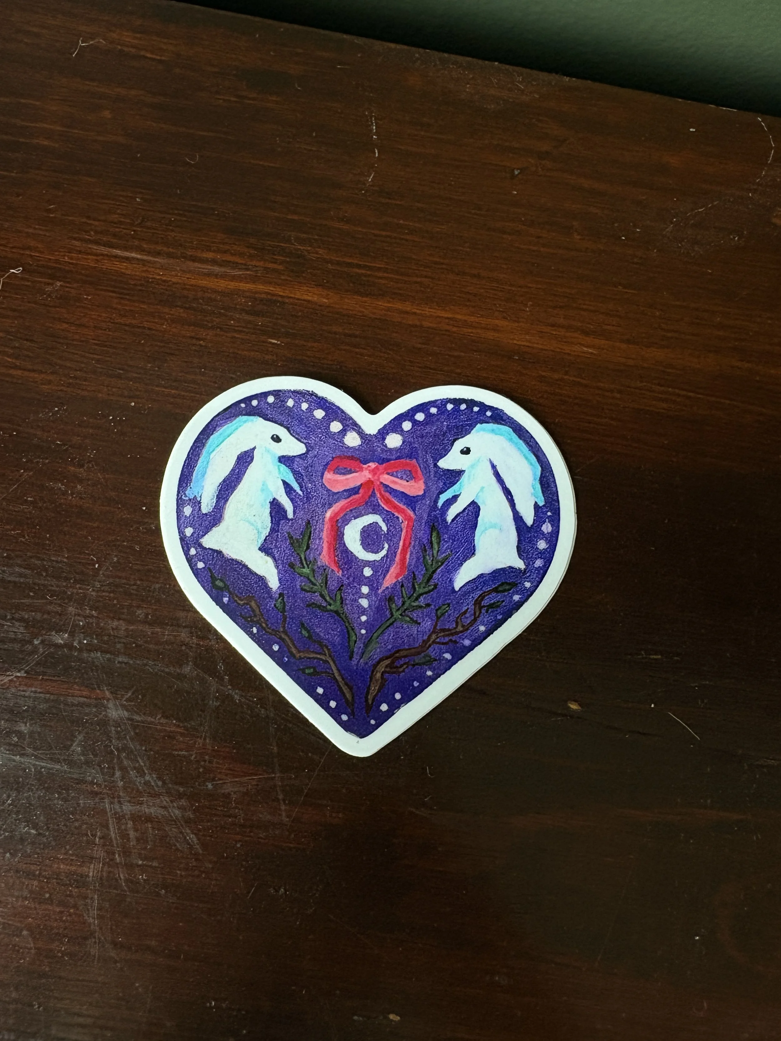 rabbit's eve vinyl sticker
