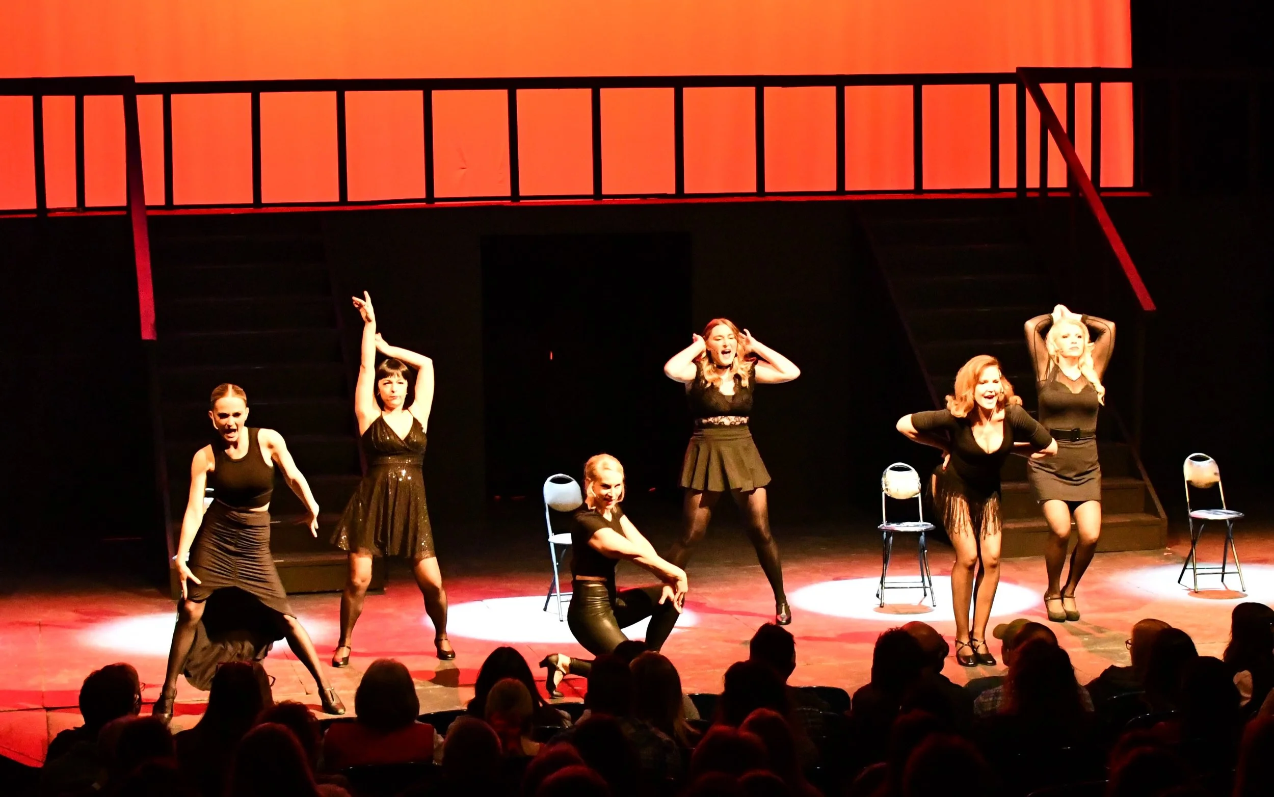 Chicago (2024)
Directed by Kristi Pulliam
Asst. Directed by Annie Clark-Roberts
Choreographed by Caroline Haynie, Haley Capps, Kristi Pulliam
Music Directed by Quaine Hogan
Lighting Design by Joe Carr and Kristi Pulliam
Set Design by Joe Carr and Kri