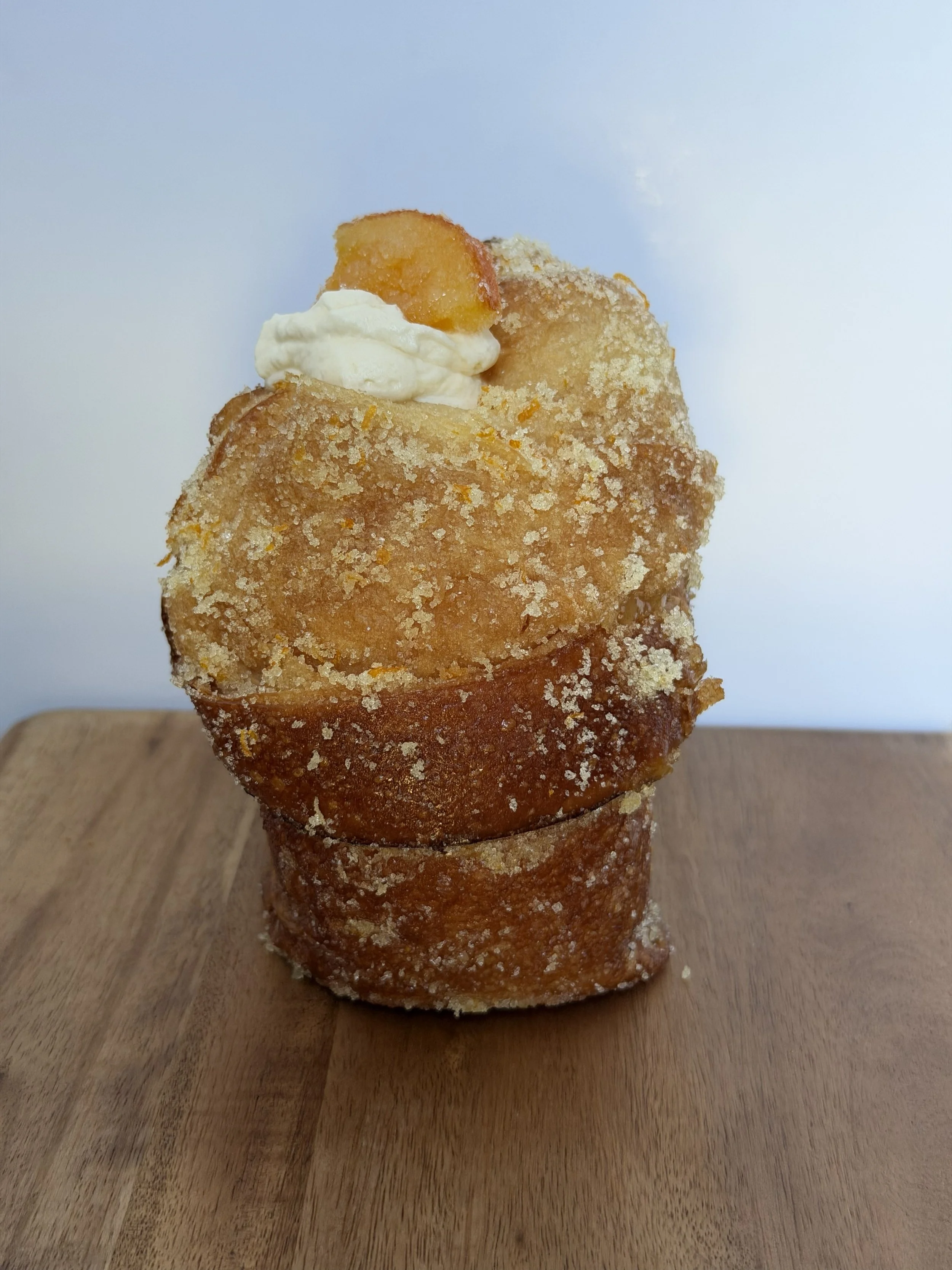 Orange Creamsicle Cruffin