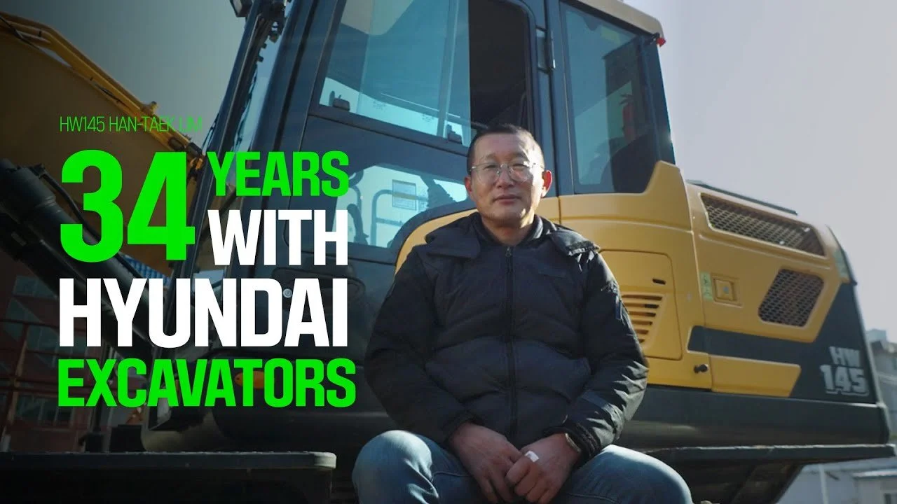 34 Years with Hyundai Excavators - HD Hyundai CE Corporate Interview 현장 인터뷰 영상