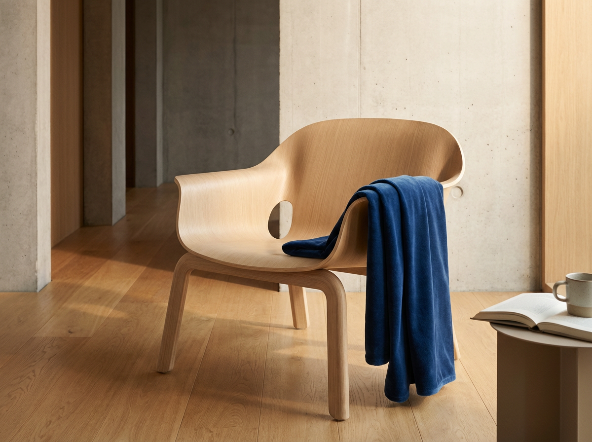 Sculptural Plywood Chair