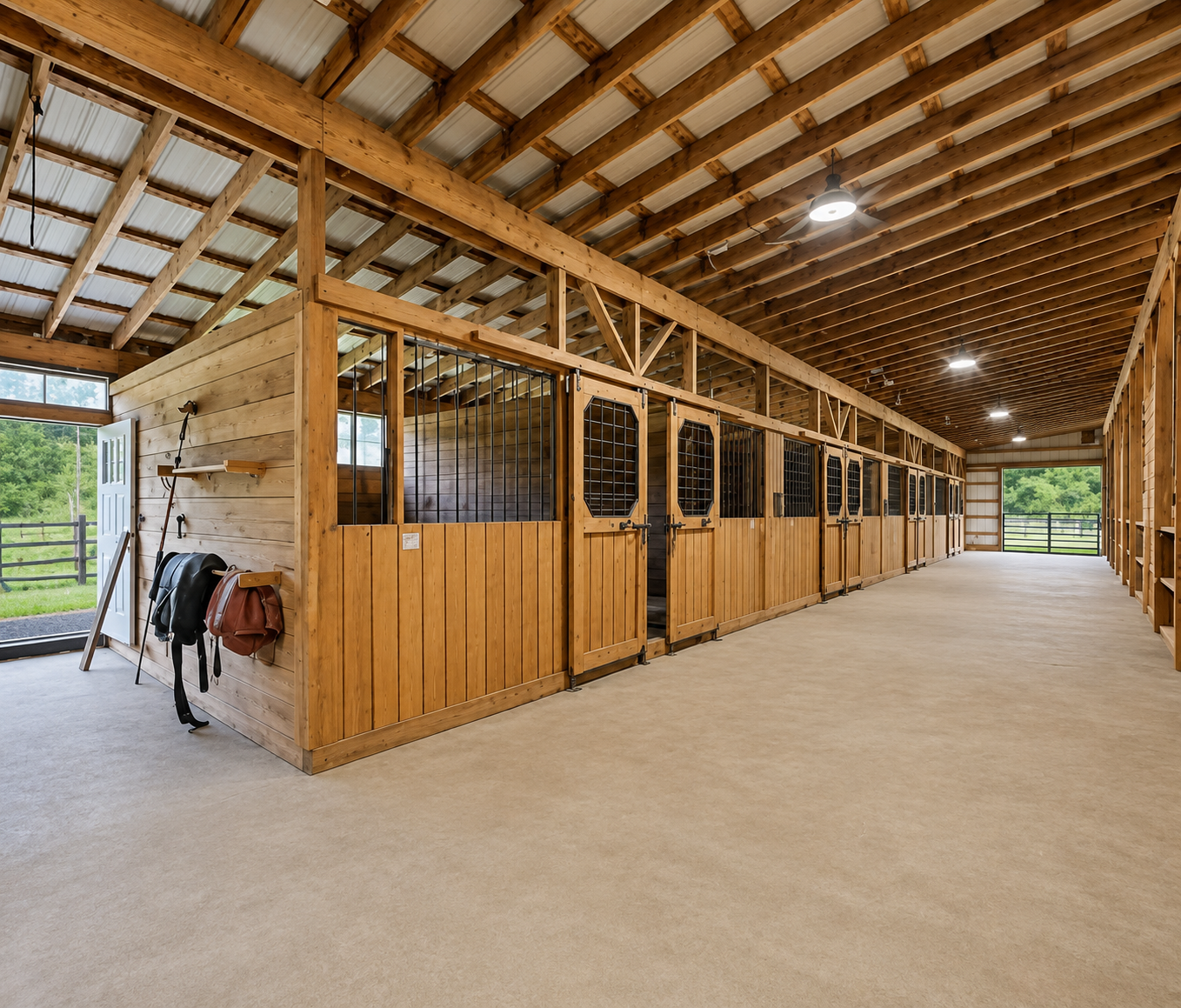 horse boarding clinton tn