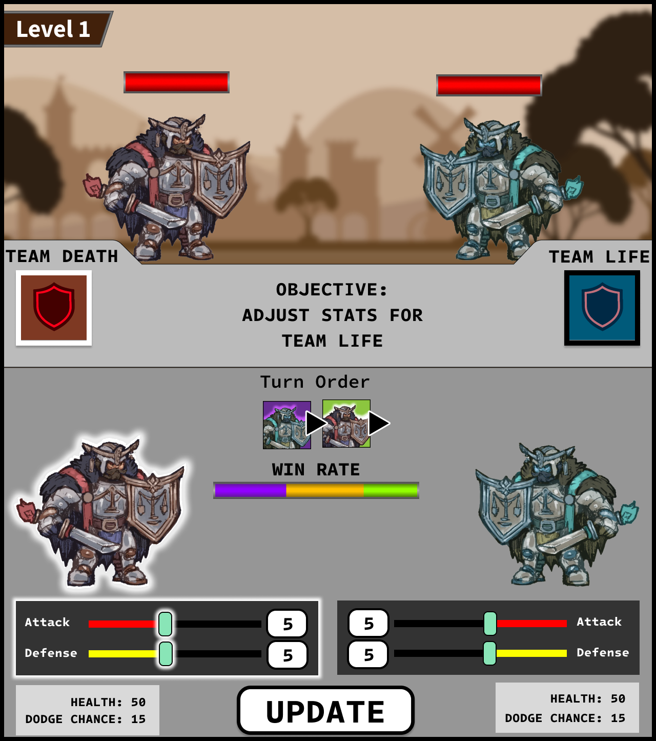 Level 1 Wireframe