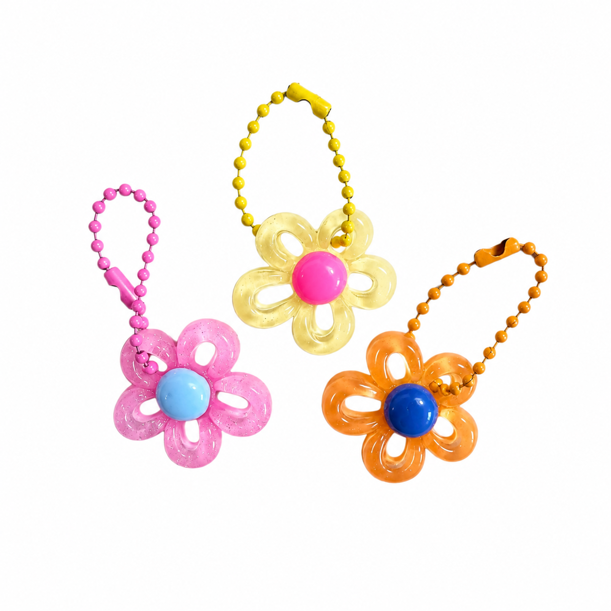 Daisy Pop Keychain