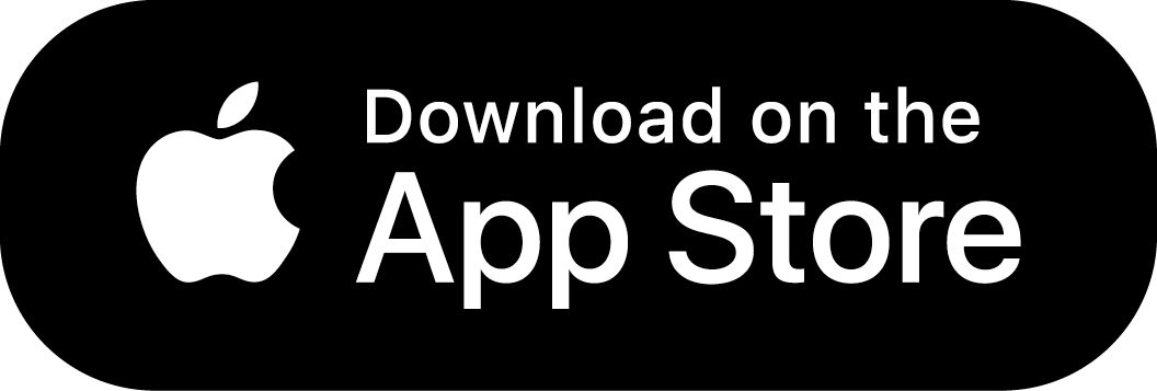 Black and white Apple App Store download button with Apple logo and text so you can download virgona provedoring app to order wholesale fruit and vegetables in Melbourne