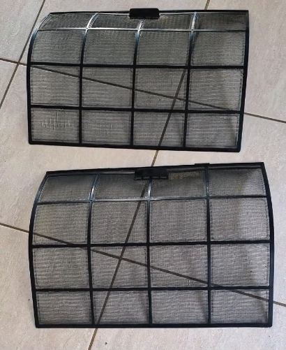 Clean air conditioner filters
