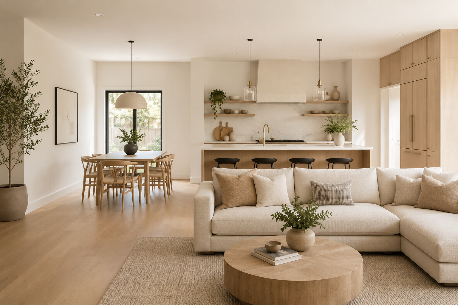 Interior house image for vacate cleaning service