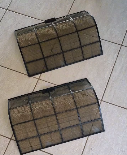 Dirty air conditioner filters