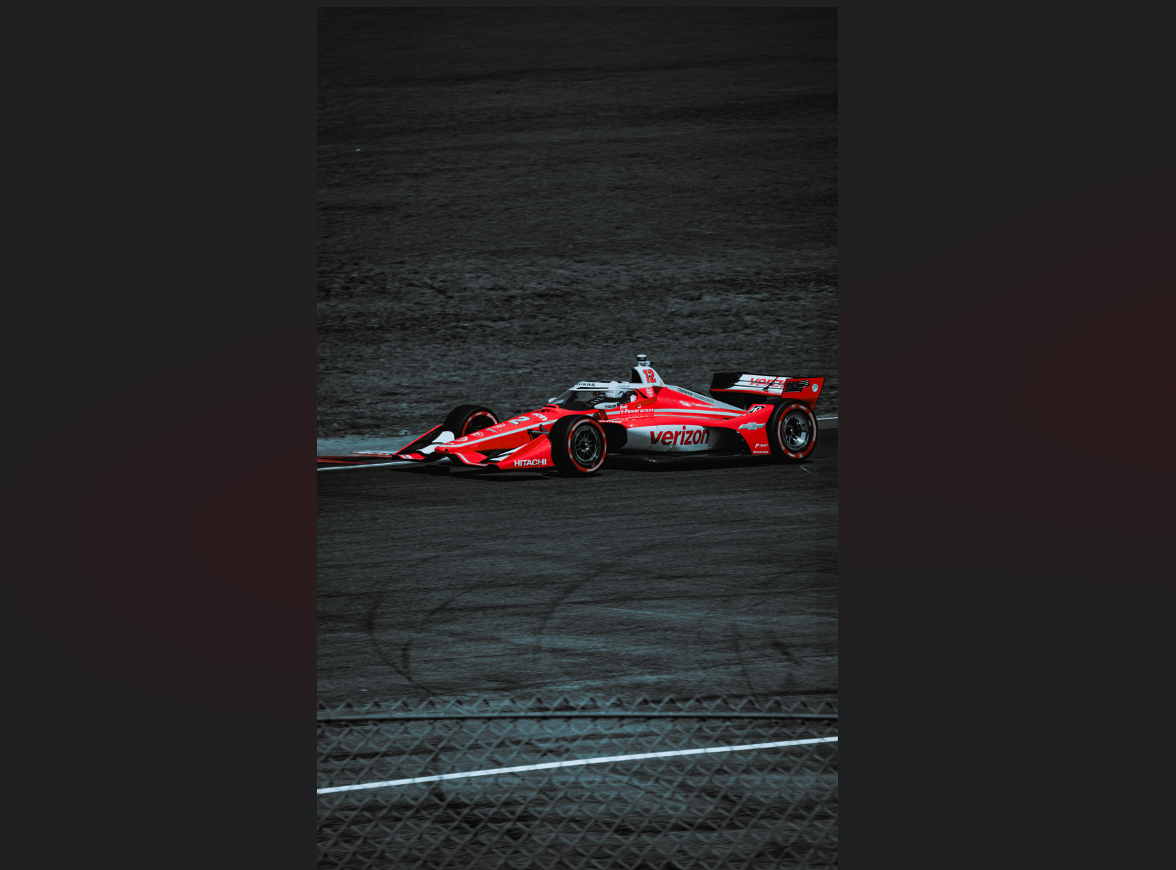 Verizon Indycar Racing Poster