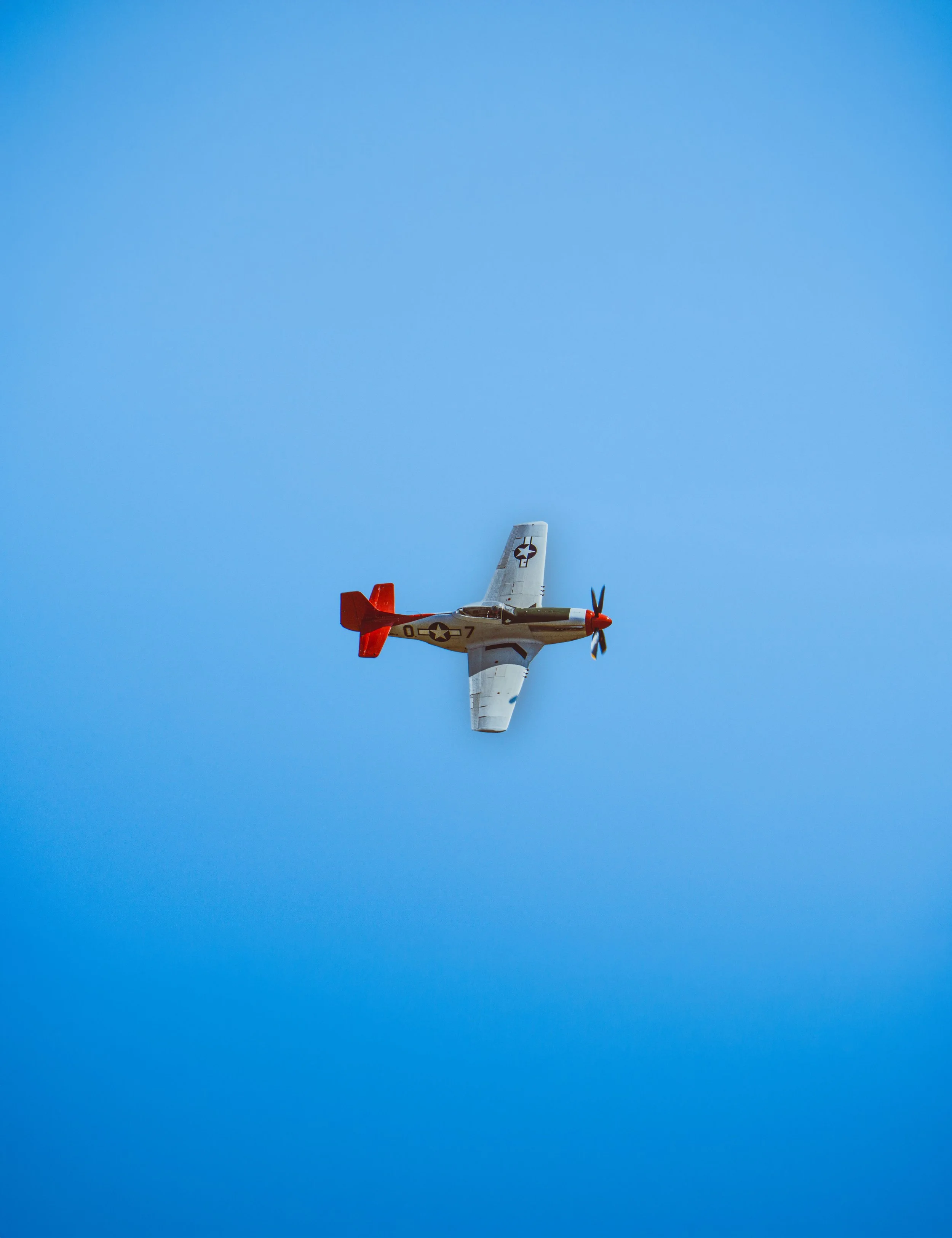 P-51 Mustang Aviation Poster
