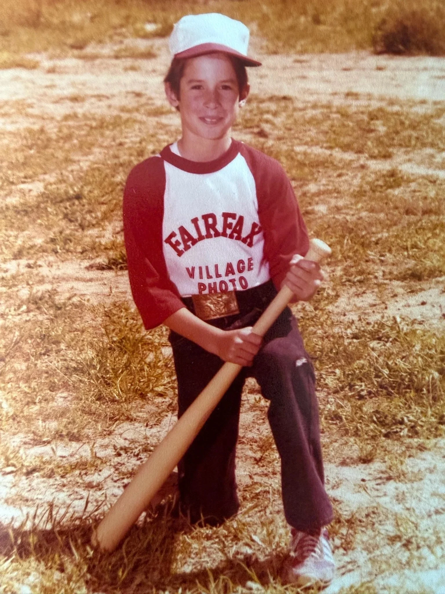 A young Matt, Fairfax Sleepy Hollow Little League, circa 1980.