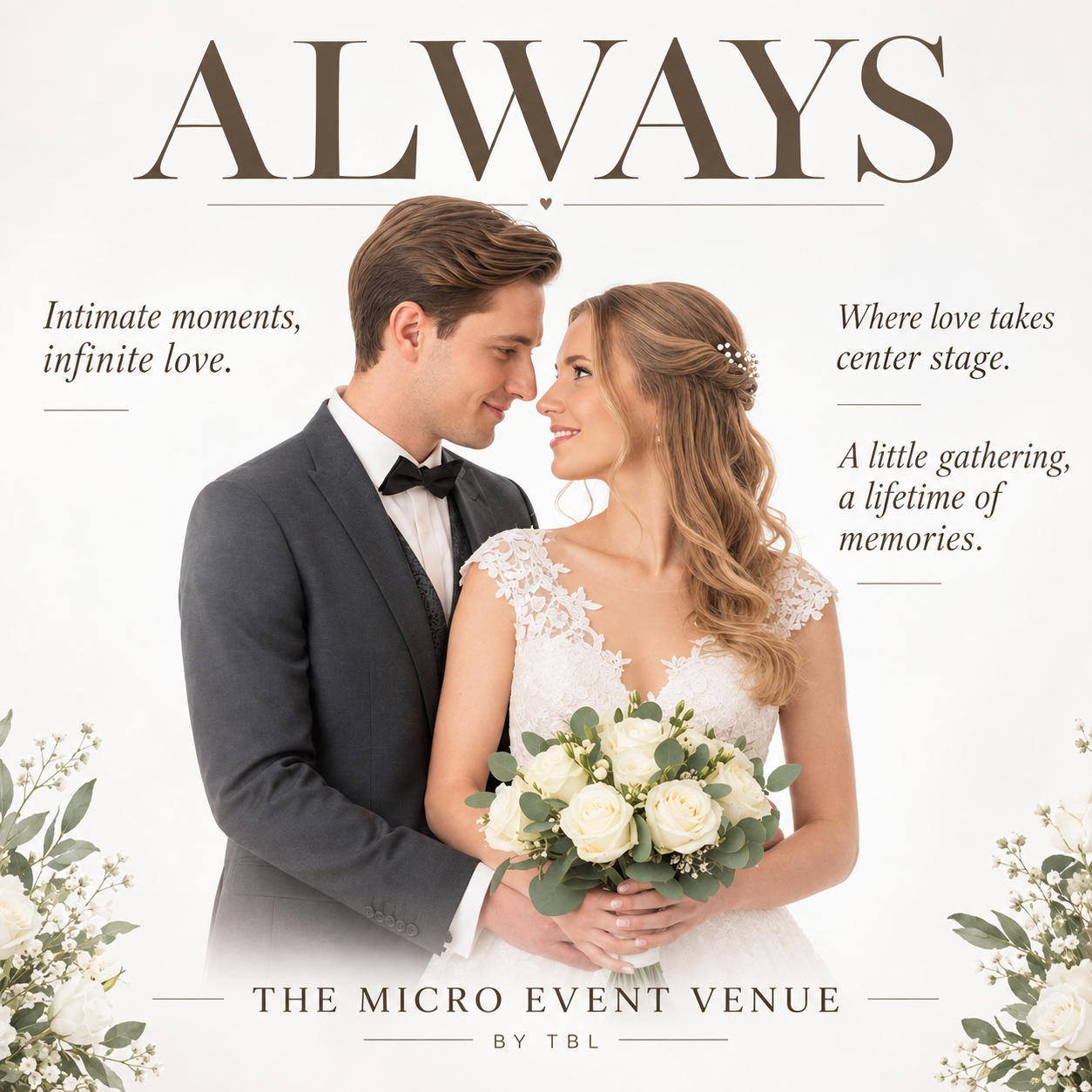 From 'I Do' to the Afterparty: The Ultimate Guide to Micro-Weddings at The Micro Event Venue by TBL