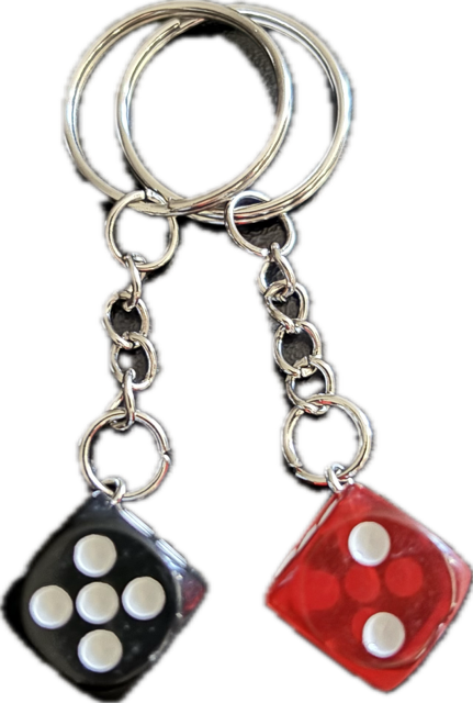 Dice Keychain