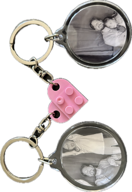 Photo Keychain Duo