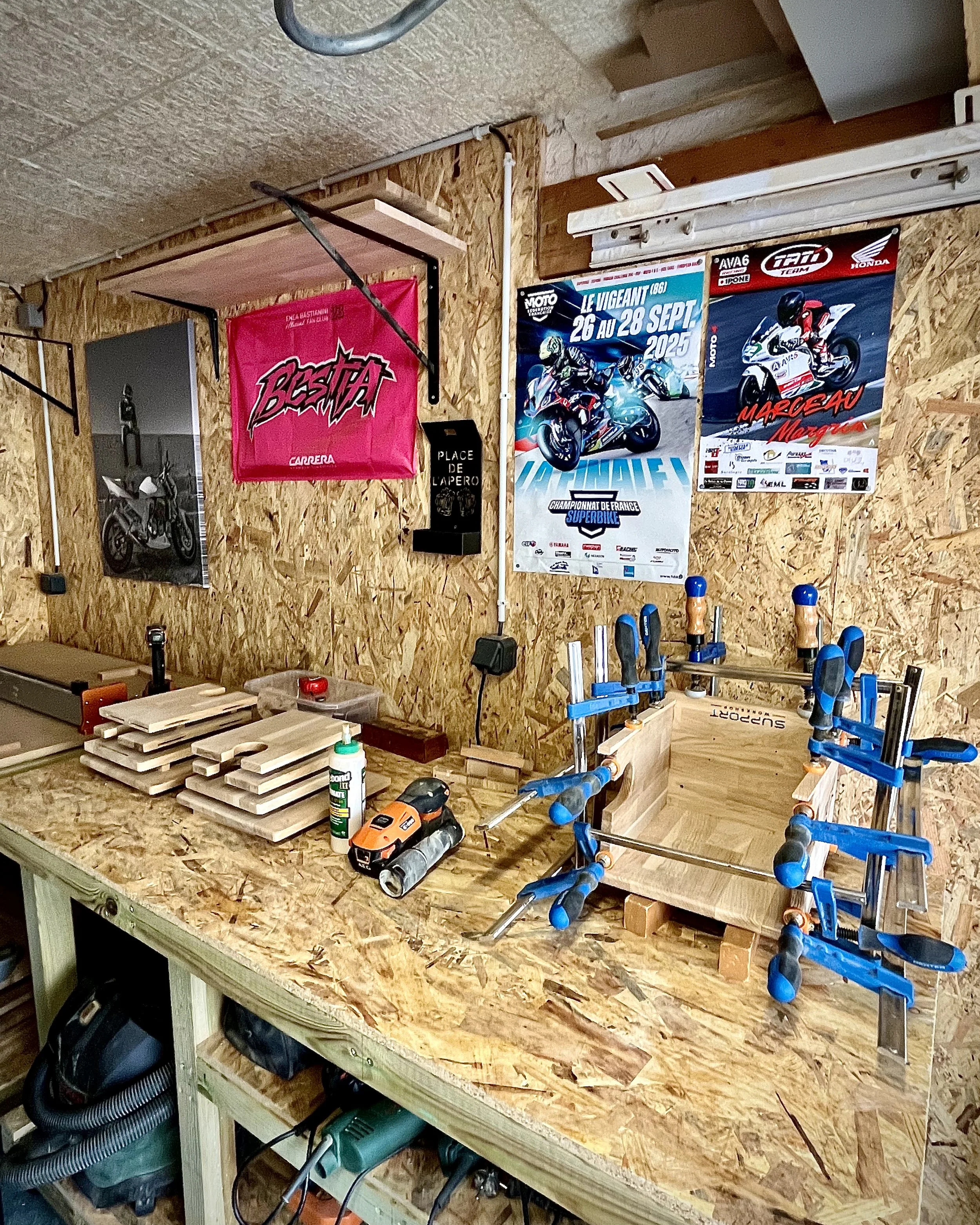 Atelier artisanal Support Workshop à Cherbourg-en-Cotentin - fabrication de créations personnalisées en bois
