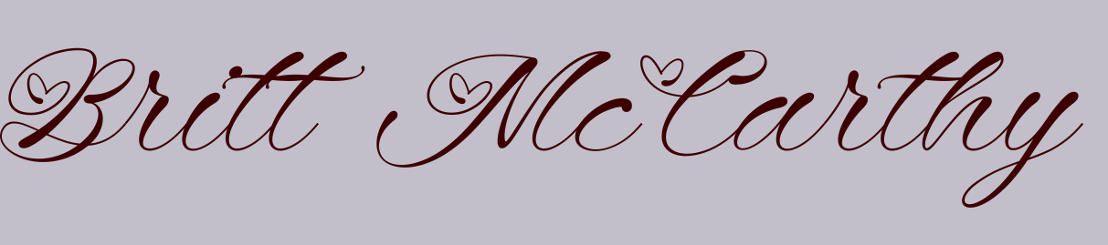 Britt McCarthy - Author