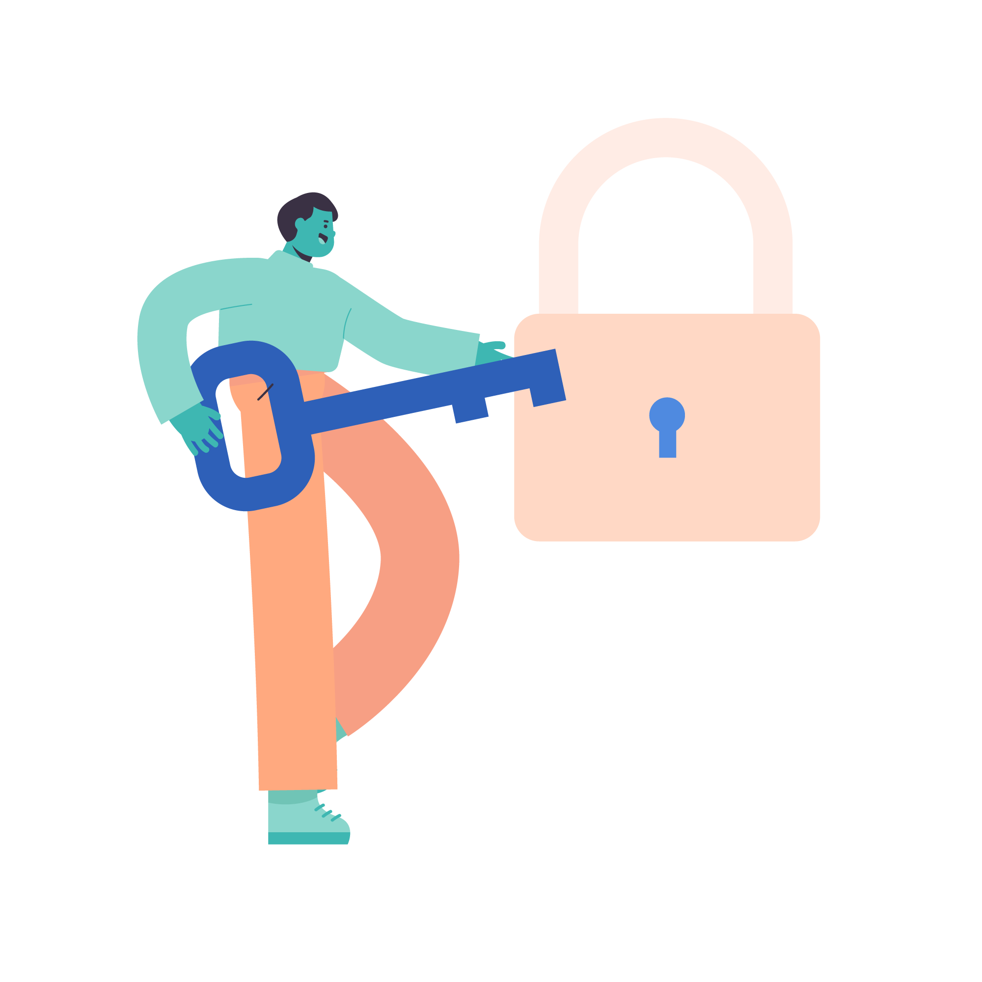 Physical lock symbolizing how Measure D would block community progress and adaptation.