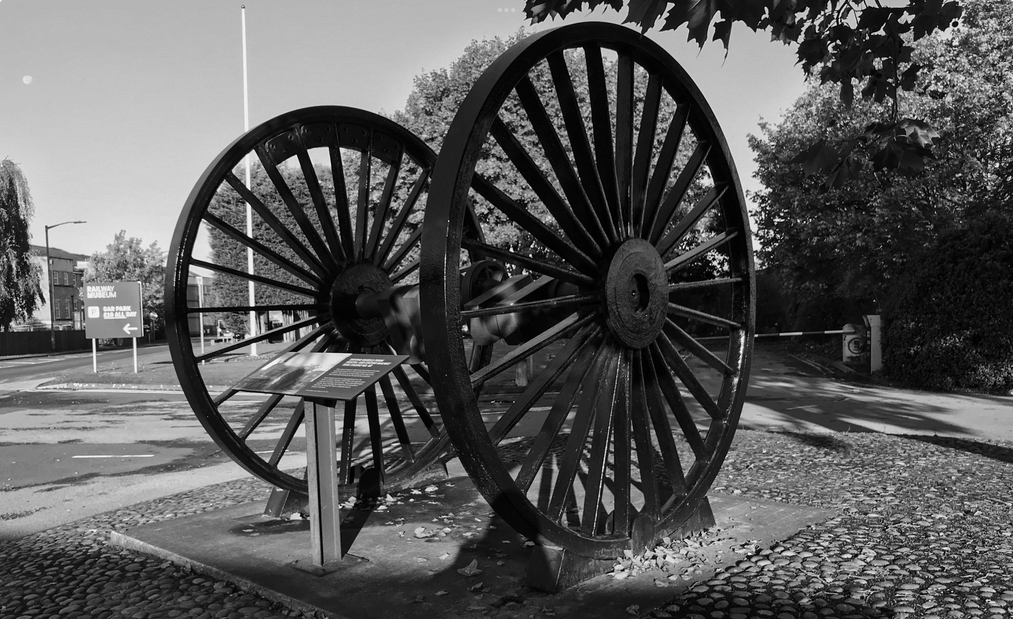 Giant Railway Wheels
National Railway Museum, York, England · 1873