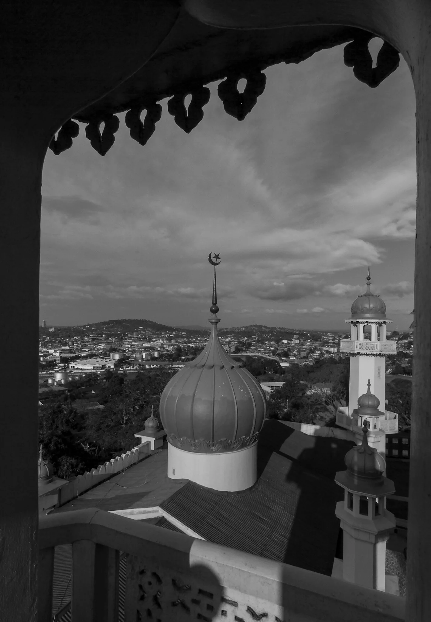 Kibuli Mosque, 
Kampala, Uganda. 1951