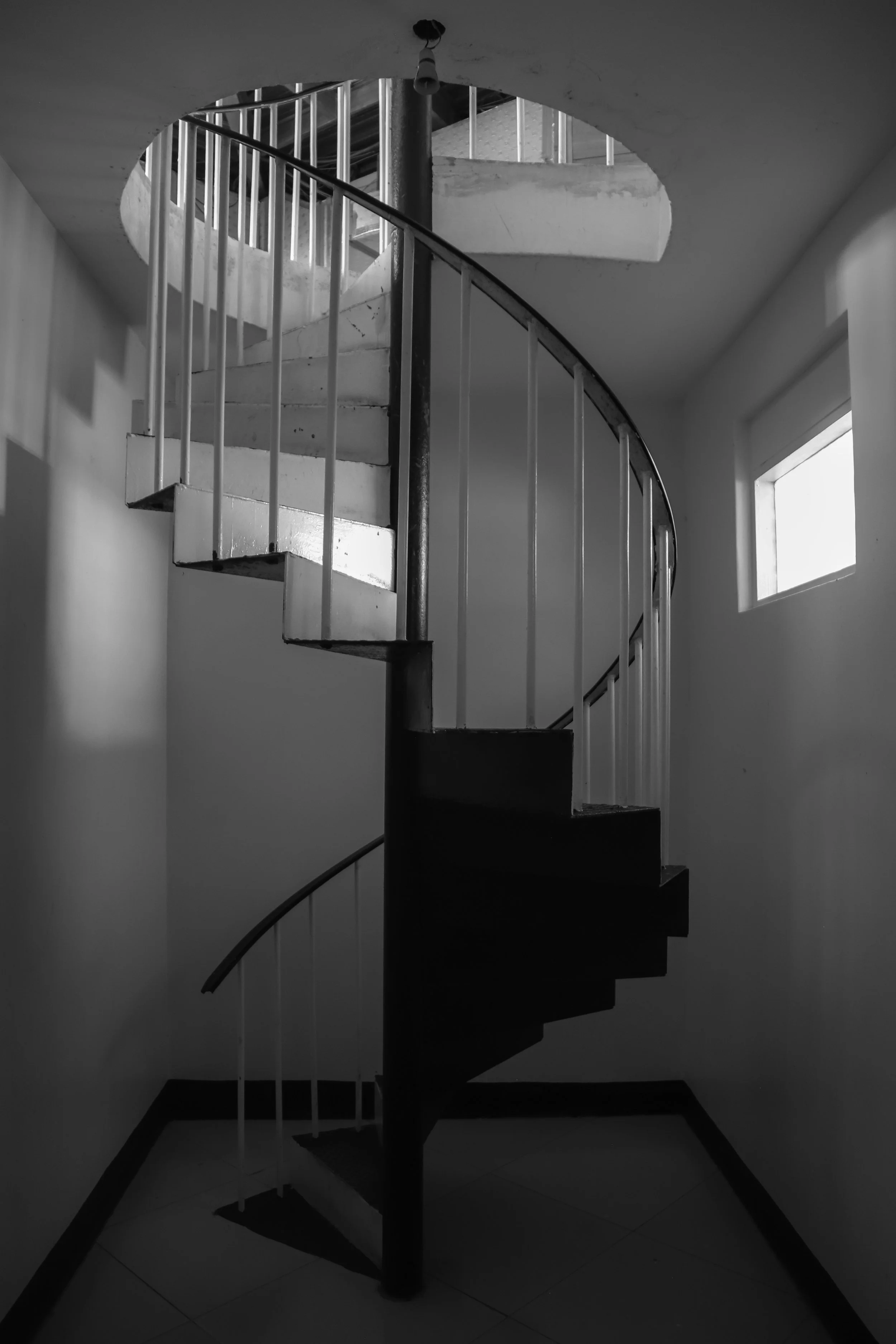 Staircase at the Air Control Tower
East African Civil Aviation Academy, Soroti, Uganda · 1971