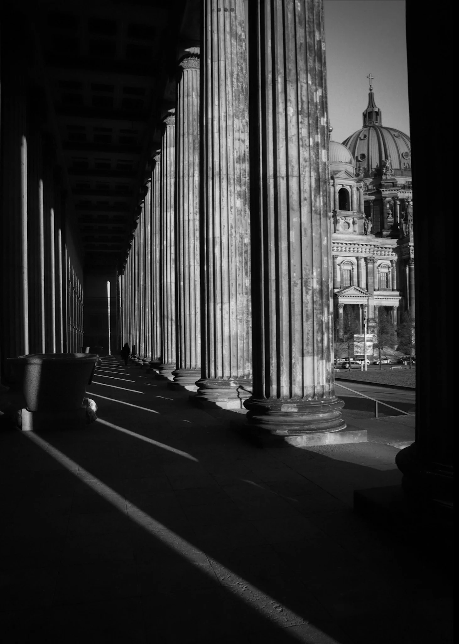 Berliner Dom through the Colonnade of the Altes Museum
Berlin, Germany · 1830