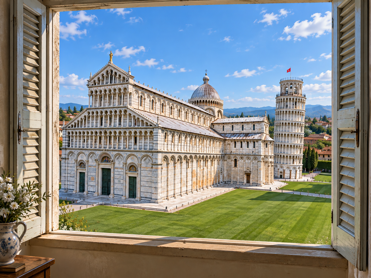 Pisa Cathedral and Tower. Italy