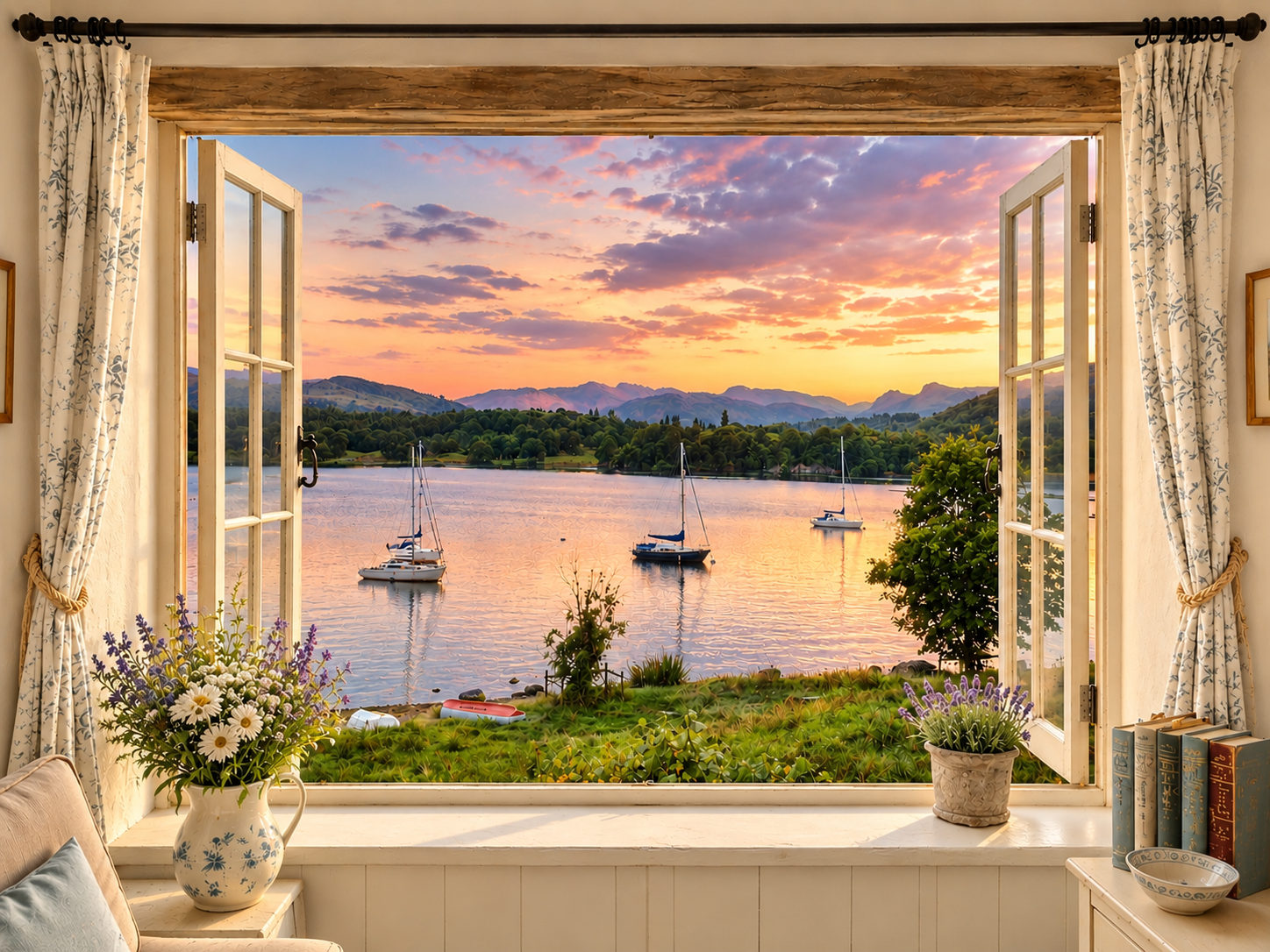Lake District, dusk
