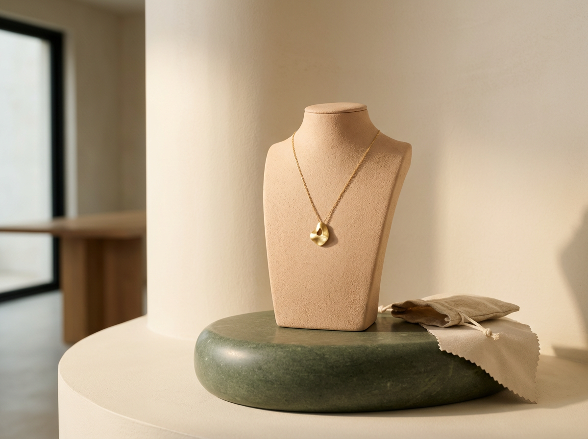 Gold Pendant Necklace
