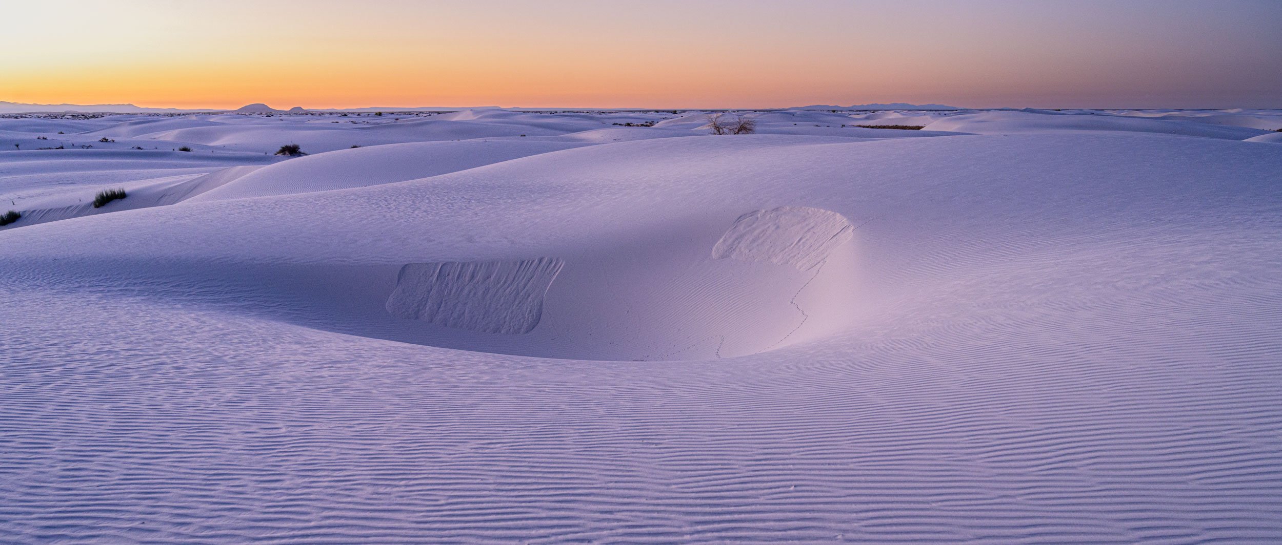 Sunrise Dunes, White Sands National Park, New Mexico, USA