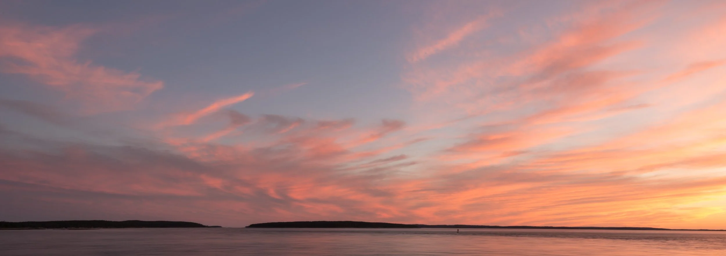 Cloudscape, Blue Hill Bay, Maine